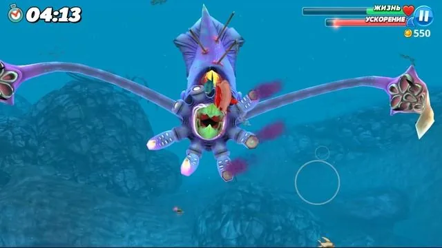 КРАКЕН ПРОТИВ АКУЛЫ РОБОТА, ОБНОВЛЕНИЕ | Hungry Shark World